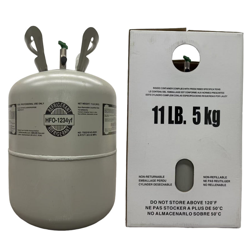 11 LB R1234yf (R-1234yf) Refrigerant Gas | 40 Cylinders