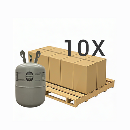 11 LB R1234yf (R-1234yf) Refrigerant Gas | 5 Cylinders