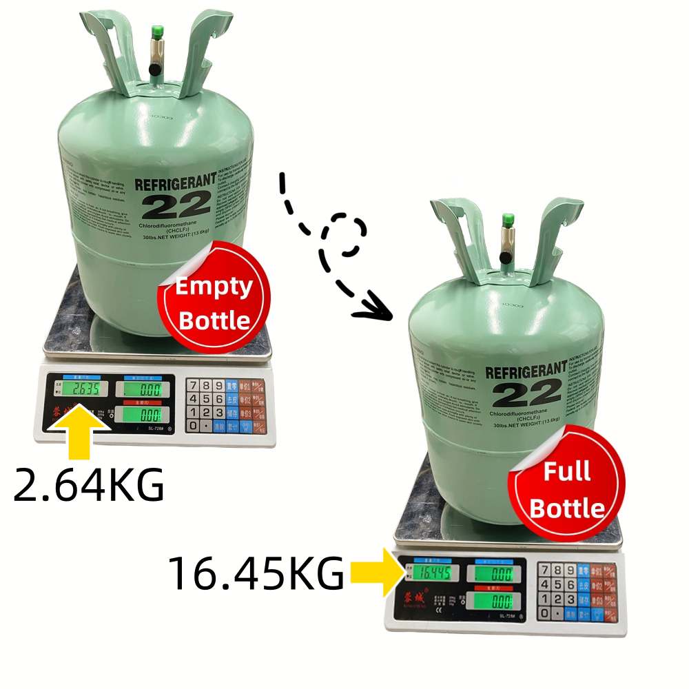 30LB R22 (R-22) Refrigerant Gas | 5 Cylinders