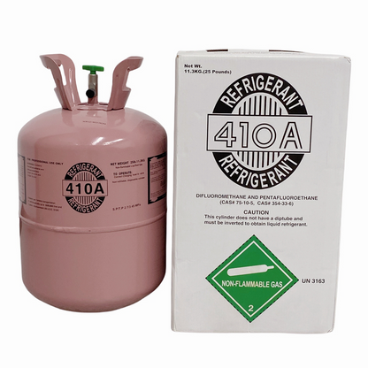 25LB R410A (R-410A) Refrigerant Gas | 10 Cylinders