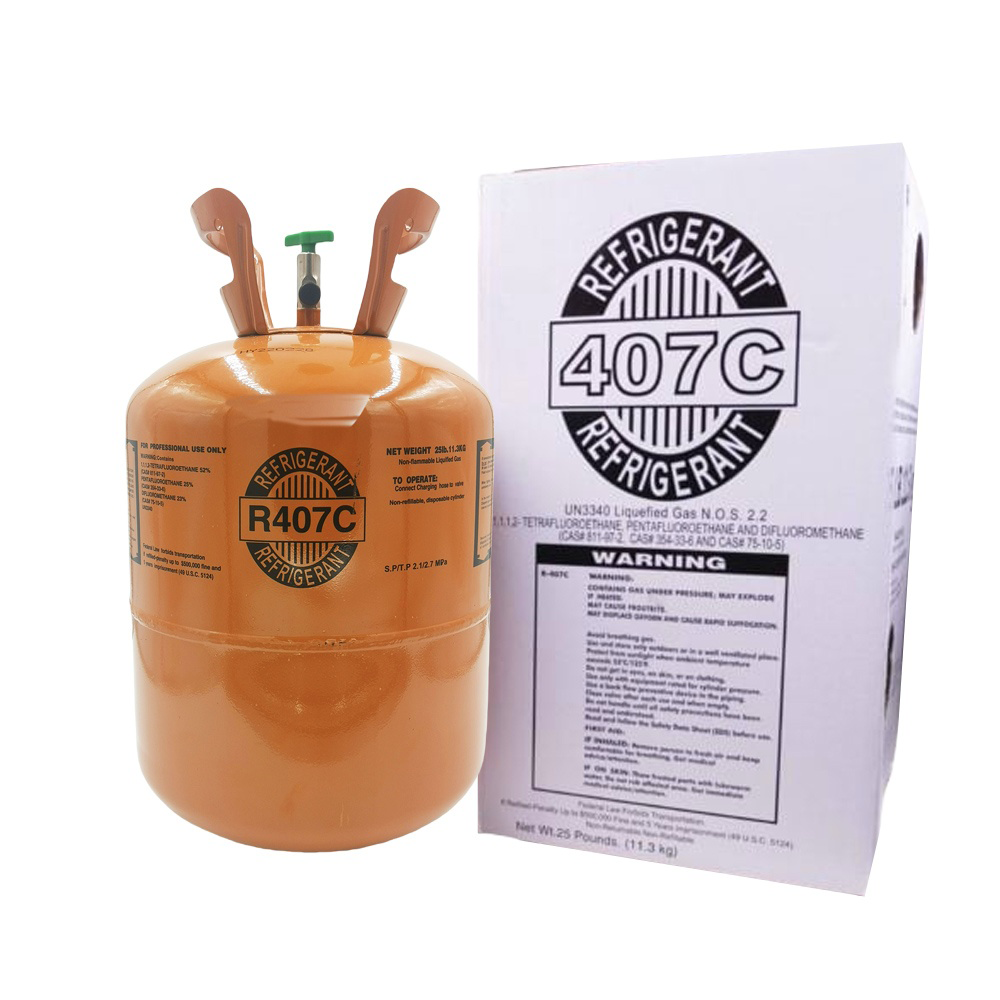 25LB R407C (R-407C) Refrigerant Gas | 20 Cylinders