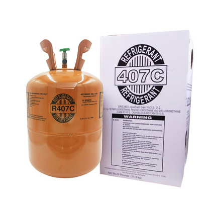 25LB R407C (R-407C) Refrigerant Gas | 40  Cylinders
