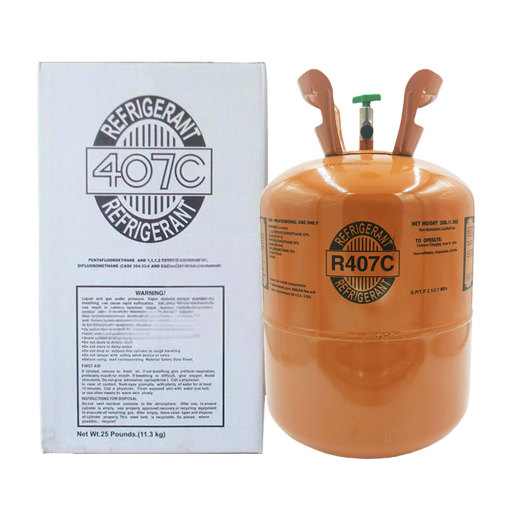 25LB R407C (R-407C) Refrigerant Gas | 5 Cylinders