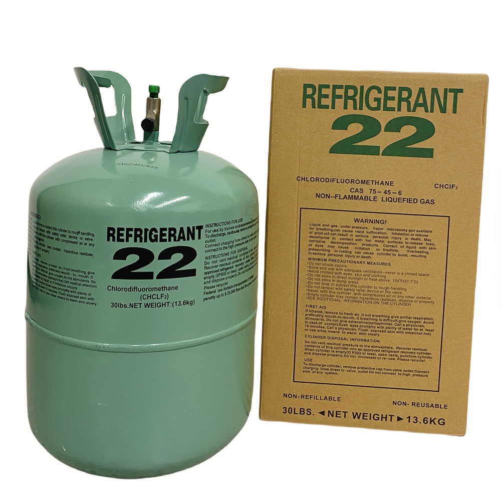 30LB R22 (R-22) Refrigerant Gas | 5 Cylinders