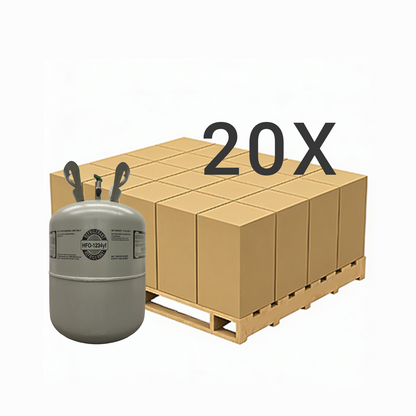 11 LB R1234yf (R-1234yf) Refrigerant Gas | 5 Cylinders