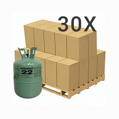 30LB R22 (R-22) Refrigerant Gas | 5 Cylinders