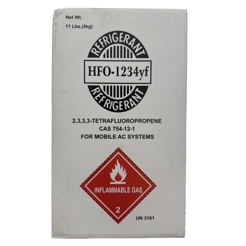 11 LB R1234yf (R-1234yf) Refrigerant Gas | 10 Cylinders