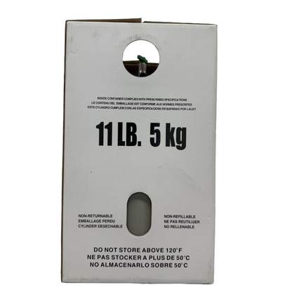 11 LB R1234yf (R-1234yf) Refrigerant Gas | 10 Cylinders