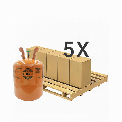 25LB R407C (R-407C) Refrigerant Gas | 30  Cylinders