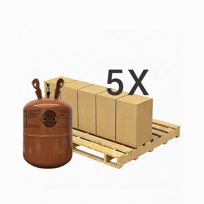 25LB R407A (R-407A) Refrigerant Gas | 30 Cylinders
