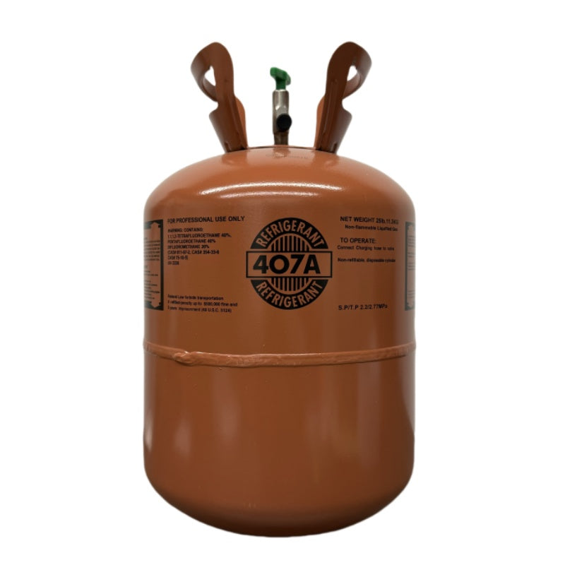 25LB R407A (R-407A) Refrigerant Gas | 30 Cylinders